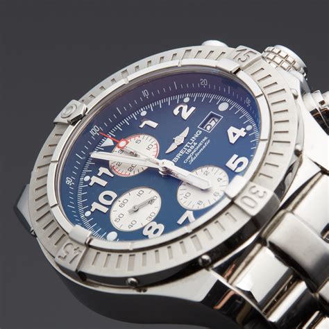 breitling super avenger 2 used|breitling super avenger bezel.